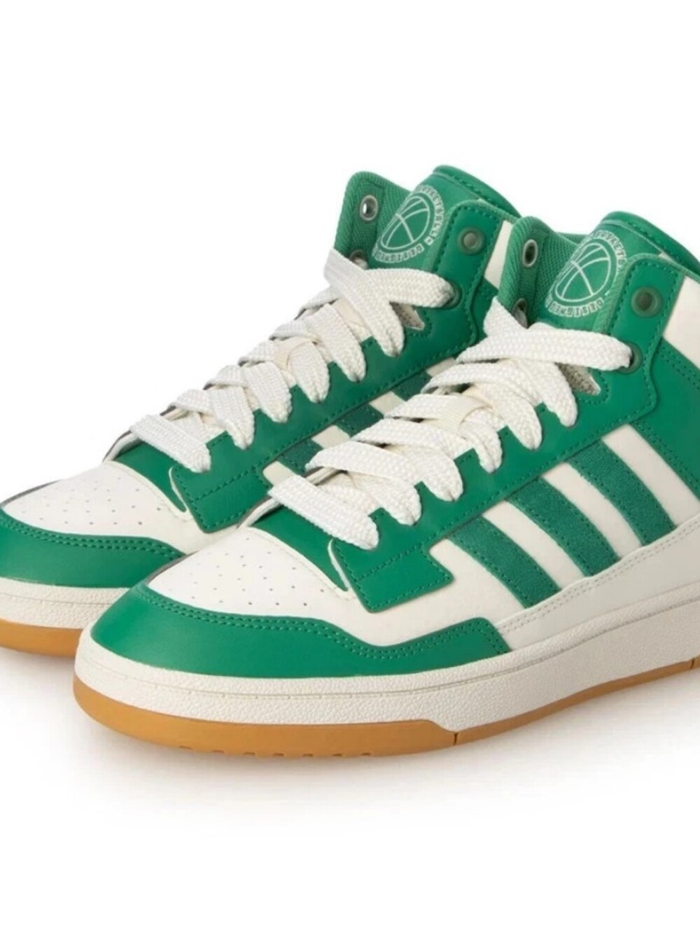NWT Adidas Green Rapid Court Mid Sneakers